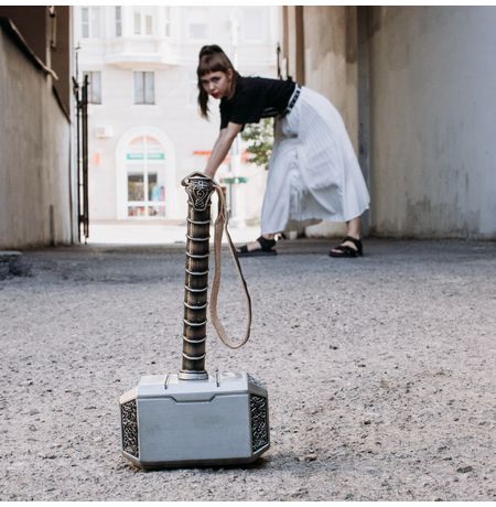 Молот Тора, копия, 1:2, 27 см изображение 3