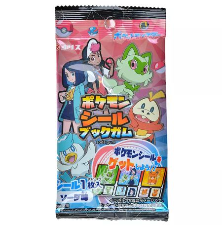 Жевательная резинка Coris - Покемон (жевачка+наклейки Pokemon Seal Book)