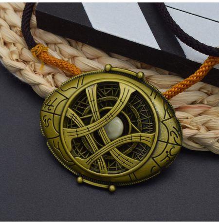 Подвеска Глаз Агамотто Доктор Стрэндж, бронза, светится в темноте изображение 2