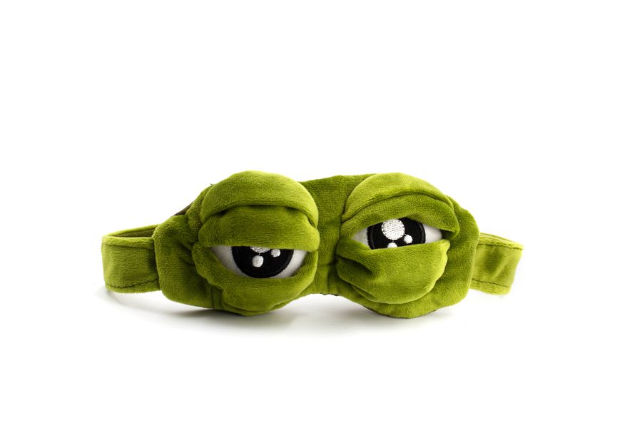 Маска для сна Пепе (лягушка)