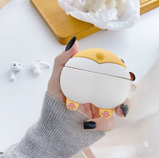 Чехол для AirPods Pro Корги, попка