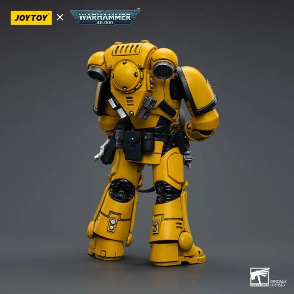 Фигурка Warhammer 40000 - Имперский Кулак Заступник (Imperial Fists Intercessors JOYTOY) 1:18 изображение 3