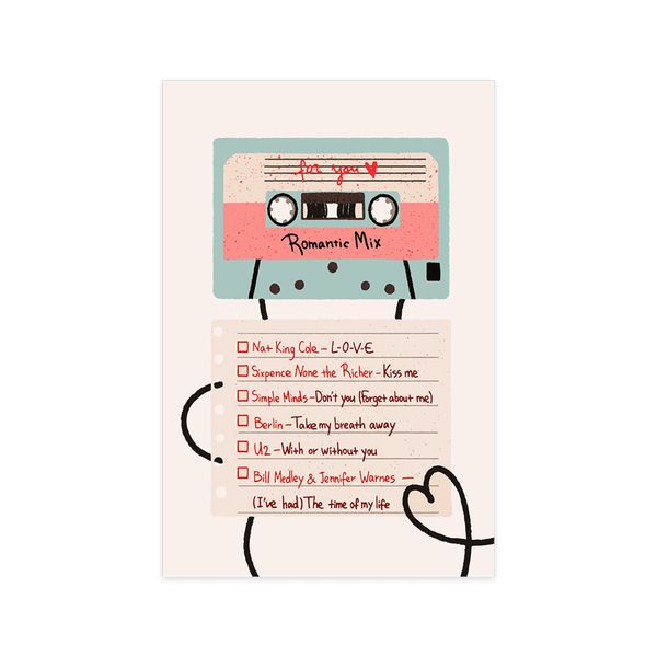 Открытка Romantic Mix