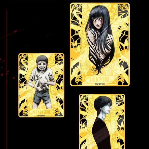 Коллекционные карточки Дзюндзи Ито - Тир 4 - 2 штуки в бустере (Junji Ito) изображение 4