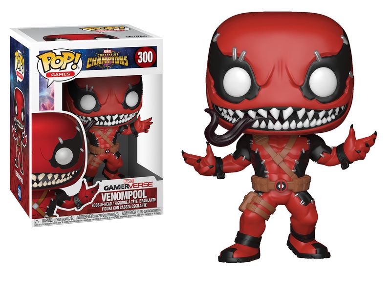 Виниловая фигурка Funko POP! Веномпул (Venompool - Marvel Contest of Champions)