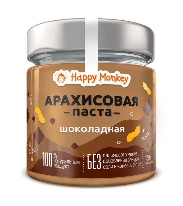 Арахисовая паста, шоколадная