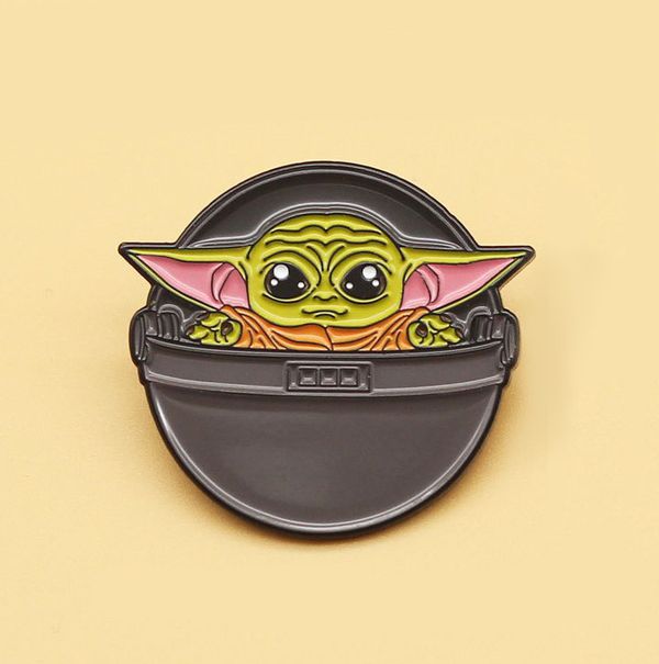 Значок Малыш Йода - Звездные войны (Baby Yoda - Star Wars)