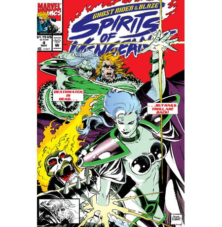 Ghost Rider Blaze Spirits of Vengeance #4 (1992 год)