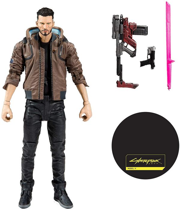 Фигурка Cyberpunk 2077 - V Male (Киберпанк 2077) 18 см изображение 5