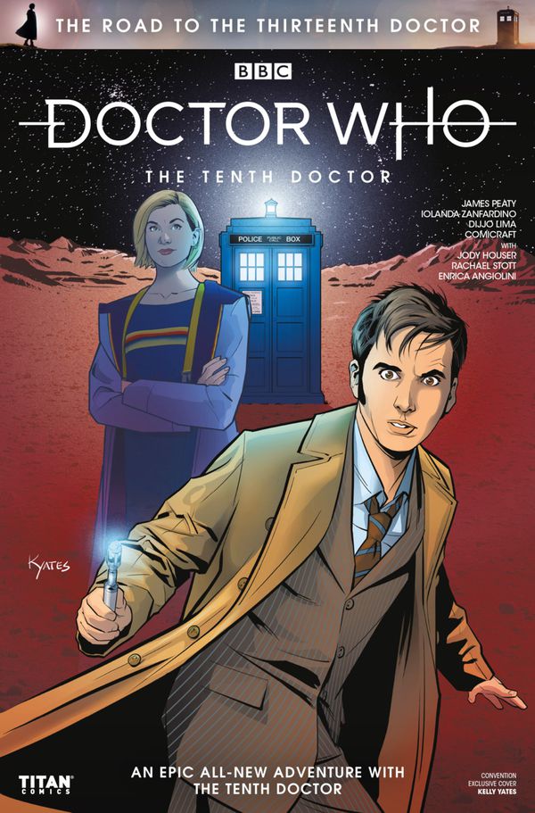 Doctor Who: The Road To the Thirteenth Doctor #1 (эксклюзивная обложка SDCC 2018)