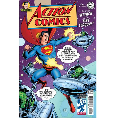 Action Comics #1000 1950's by David Gibbons