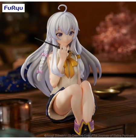 Фигурка Путешествие Элейны (Wandering Witch - Elaina Noodle Stopper Figure) 13 см лицензия изображение 2