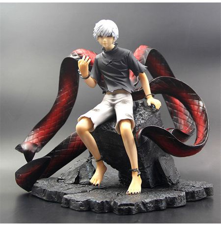 Фигурка Токийский Гуль - Канеки Кен на камне (Tokyo Ghoul Kaneki Ken) 23 см изображение 2