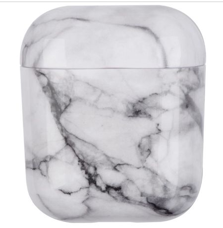 Чехол для Airpods Мрамор, серый
