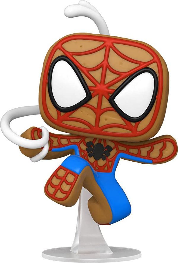 Фигурка Funko POP! Пряничный Человек-Паук (Gingerbread Spider-Man) №939 изображение 2