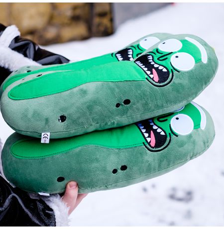 Мягкая игрушка Рик и Морти: Огурчик Рик (Rick and Morty: Pickle Rick) 40 см