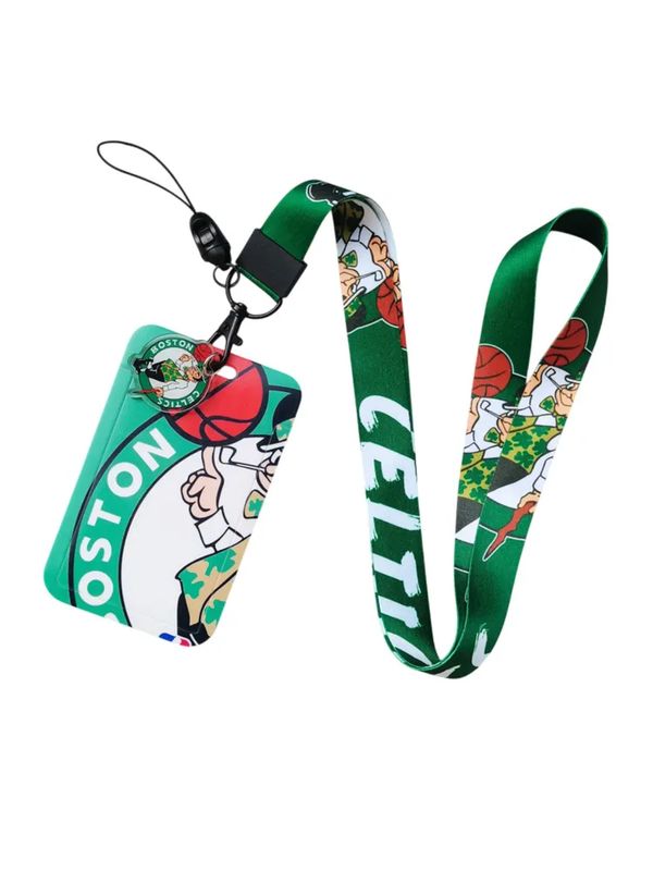 Картхолдер Бостон Селтикс Boston Celtics, пластик 11х6,8 см, 48 см