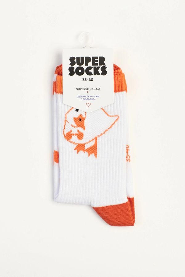 Носки SUPER SOCKS Гусь (размер 35-40) изображение 2