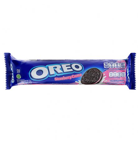 Печенье Орео Клубничный Крем (Oreo Strawberry Cream) 123 гр