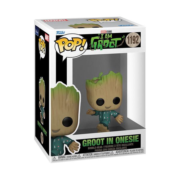 Фигурка Funko POP! Я есть Грут - Грут в комбинезоне танцует (I Am Groot - in Onesie Dancing)