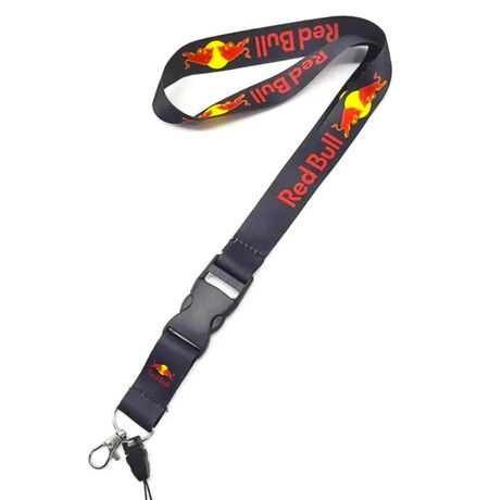 Шнурок для ключей Red Bull Racing, тканевый 60х2.5 см изображение 2