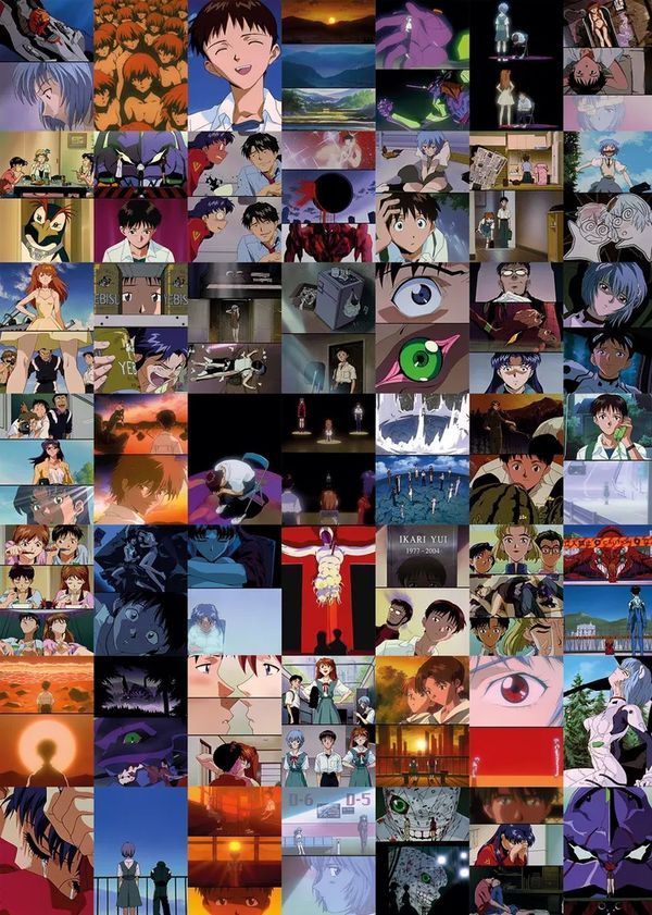 Открытка Евангелион в ассортименте (Evangelion)
