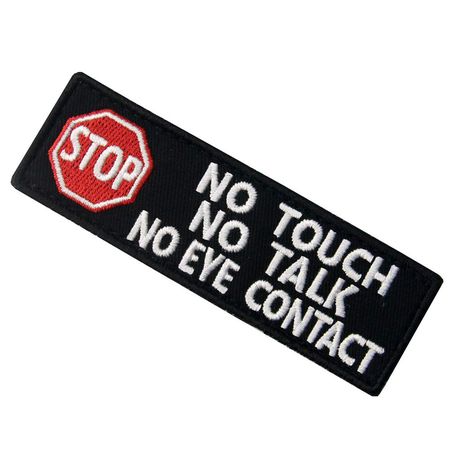 Нашивка No touch