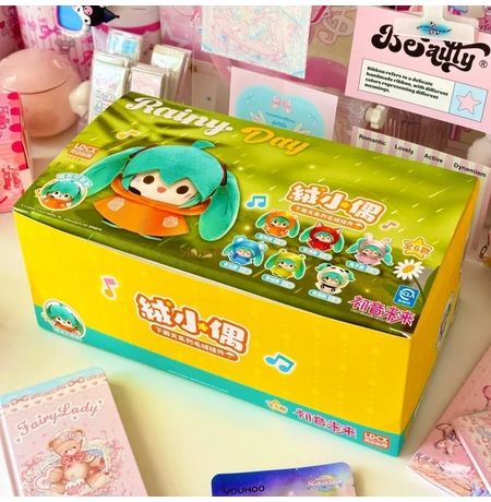 Случайная мягкая игрушка-брелок Хатсуне Мику Rainy Day 12 см (Лицензия) изображение 3