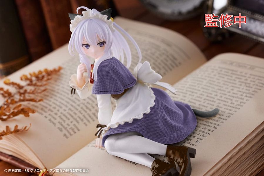 Фигурка Путешествие Элейны (Elaina Desktop Cute Nekomimi Maid Ver. -Renewal-) 13 см лицензия изображение 5