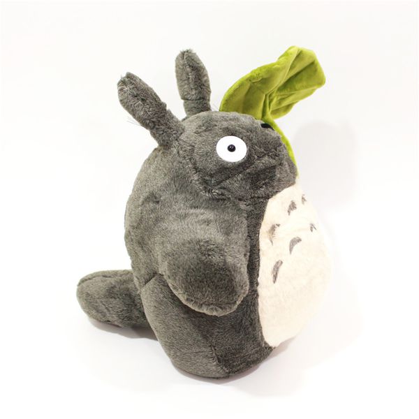 Мягкая игрушка Тоторо с листиком 35 см изображение 3
