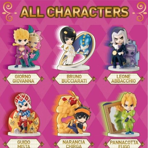 Случайная фигурка POP MART JoJo's Bizarre Adventure Golden Wind 9 см лицензия изображение 2