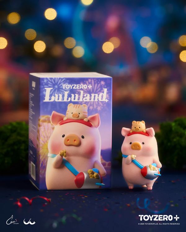 Случайная фигурка Свинка Лулу - LuLu the Piggy LuLuLand Series 6 см лицензия изображение 2