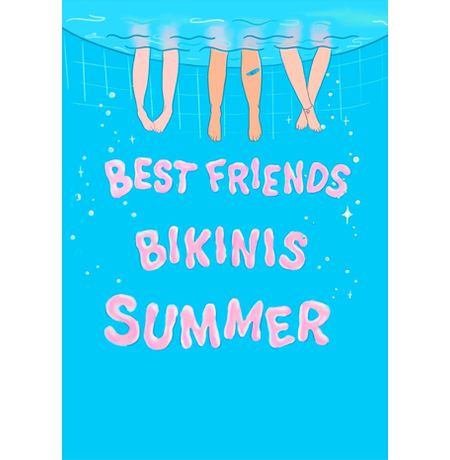 Открытка Bikinis Summer
