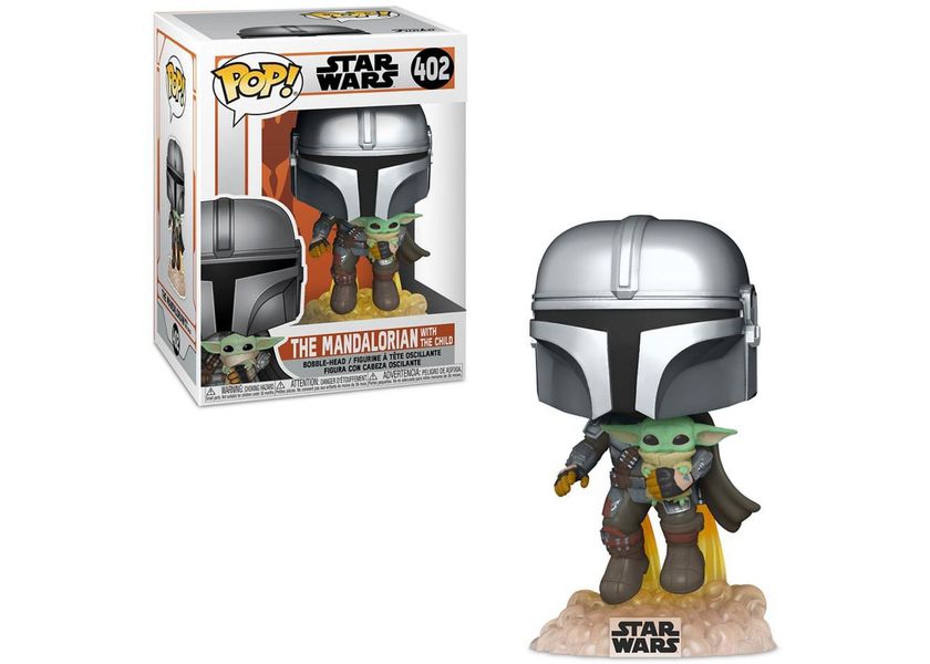 Фигурка Funko POP! Мандалорец с Малышом (Star Wars - Mandalorian with the Child)