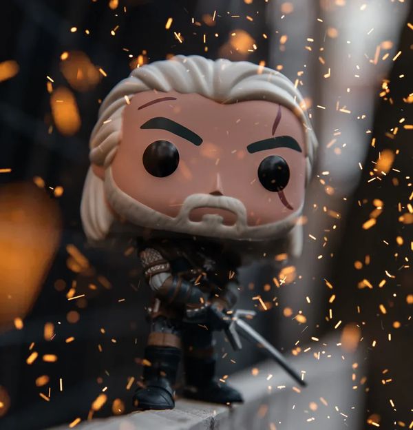 Виниловая фигурка Funko POP! Ведьмак Геральт (Witcher Geralt) изображение 2