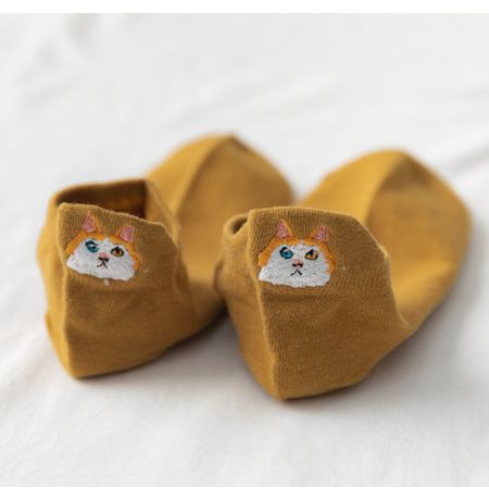 Носки Котик - Рыжий