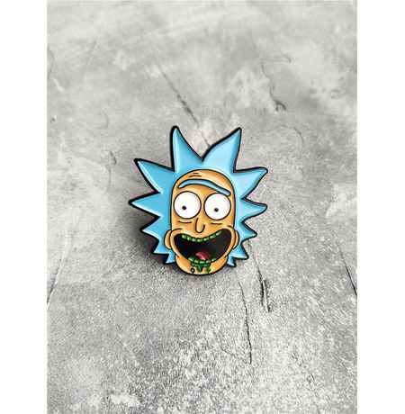 Значок Рик и Морти - Голова Рика (Rick and Morty)