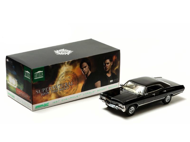 Коллекционная модель (Die Cast) Chevrolet Impala Sport Sedan 1967 (Supernatural) УЦЕНКА