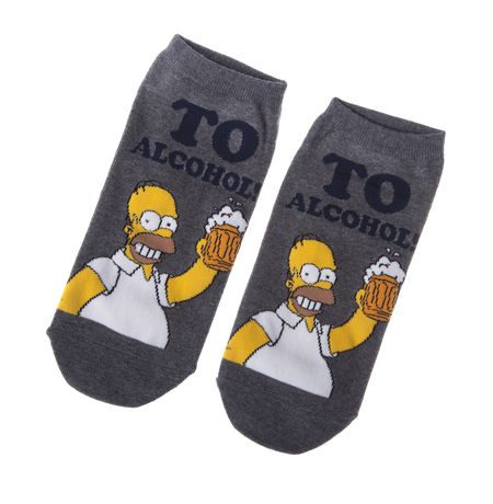 Носки Симпсоны - Гомер (The Simpsons - Homer) короткие