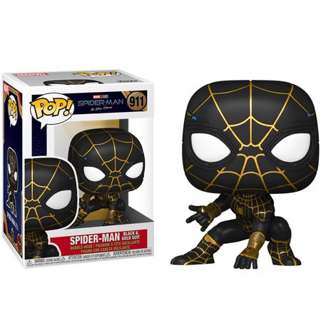 Фигурка Funko POP! Человек-Паук: Нет пути домой - в черно-золотом костюме (Spider-Man)