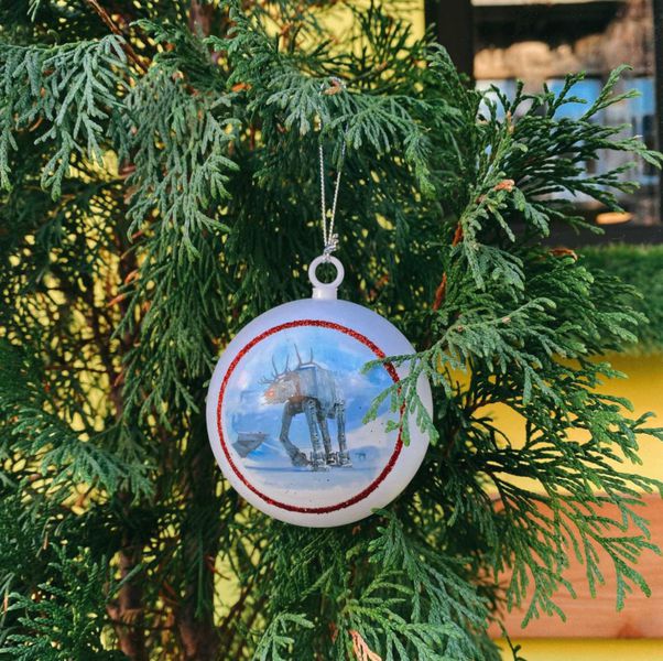 Ёлочная игрушка Звездные Войны - AT-AT (Star Wars) УЦЕНКА