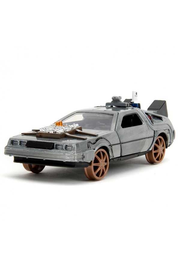 Модель машинки Назад в Будущее 3 - DMC Delorean 1:32 (Back To The Future II - Hollywood Rides)