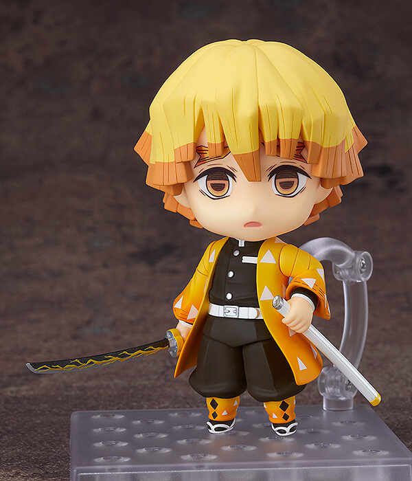 Фигурка Клинок рассекающий демонов - Зеницу Агацума (Demon Slayer Kimetsu no Yaiba) Nendoroid изображение 2