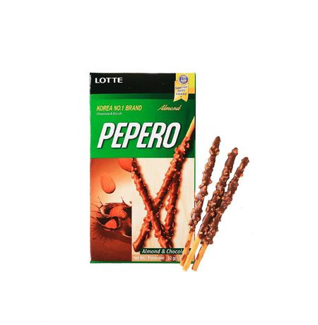 Pepero Шоколад с миндалем