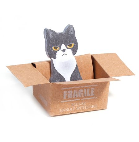 Клейкие стикеры Котики в коробочках Kitty House-it изображение 6