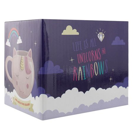 Кружка Единорог спит 3D изображение 3