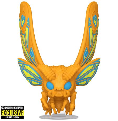 Фигурка Funko POP! Мотра (Mothra Black Light - Godzilla:King of the Monsters) EE Exclusive изображение 2