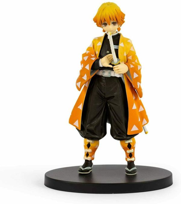 Фигурка Клинок рассекающий демонов - Зеницу Агацума (Demon Slayer Kimetsu no Yaiba) 18 см УЦЕНКА