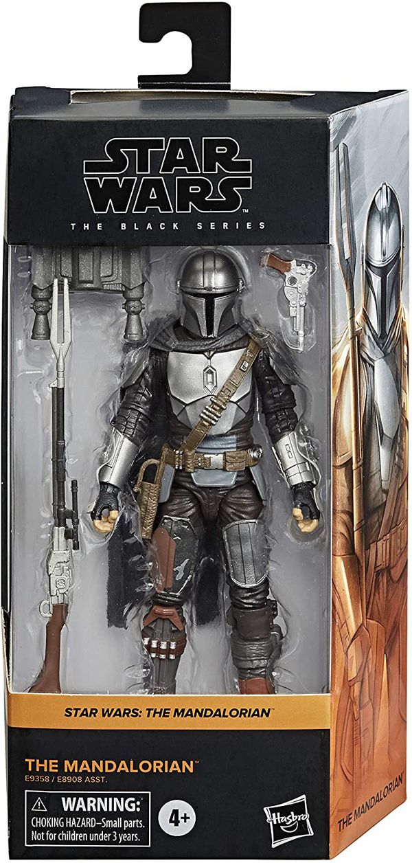 Фигурка Звездные войны - Мандалорец (Star Wars The Mandalorian Beskar Black Series) 16 см лицензия изображение 5