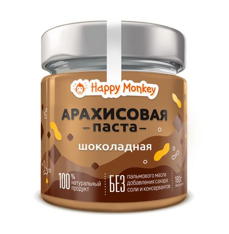 Арахисовая паста, шоколадная